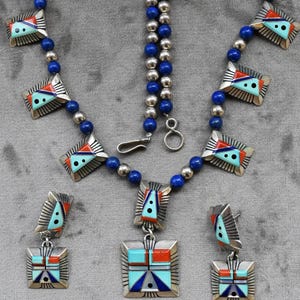 アクセサリー indian jewelry Chester Benally Chester Benally - Etsy