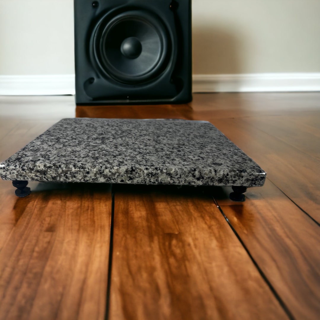 Isolation Speaker Stands Granite Isolation Stands Etsy