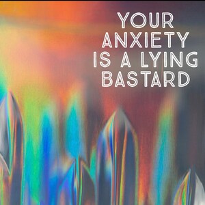 Lying Anxiety Print
