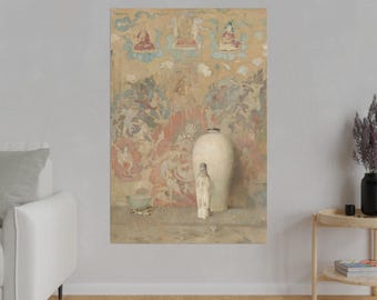 Emil Carlsen The Picture from Thibet 1920 Canvas Print | Matte Stretched