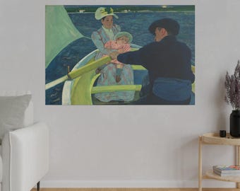 Mary Cassatt / Los remeros (1893-1894) / Obra maestra impresionista de arte mural