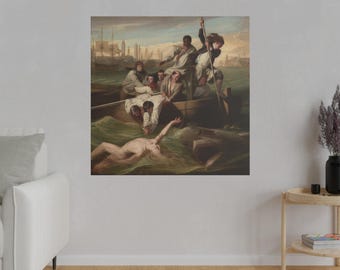 John Singleton Copley | Watson and the Shark (1778) | Dramatic American History Painting