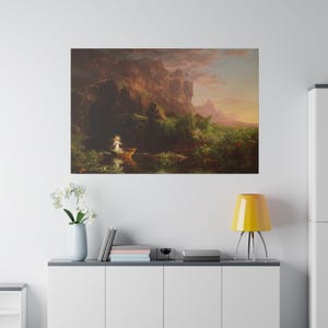 Thomas Cole - The Voyage of Life/ Childhood - 1842