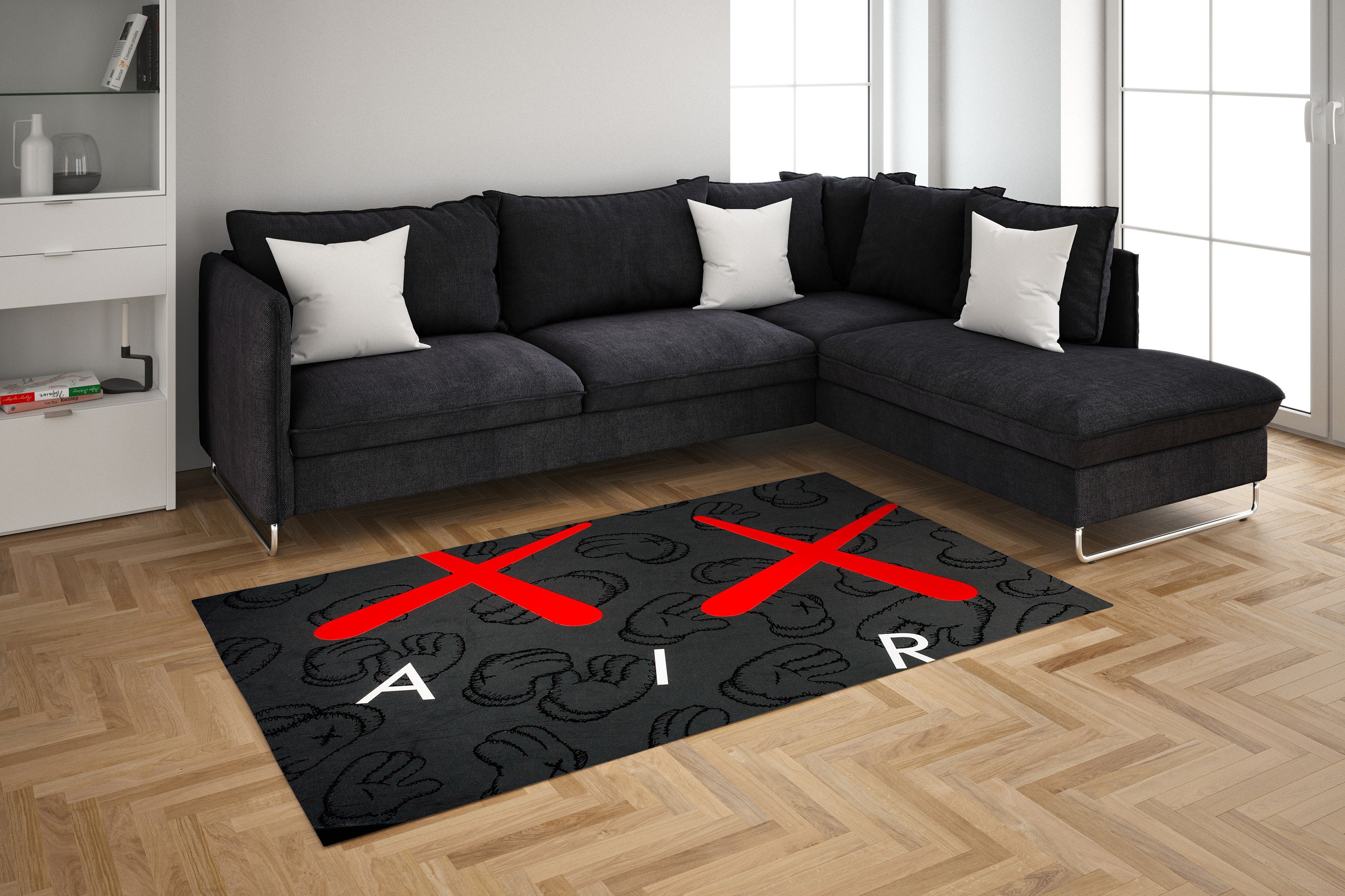 Custom Supreme X LV rug by ArtRug – ANGRY LANE