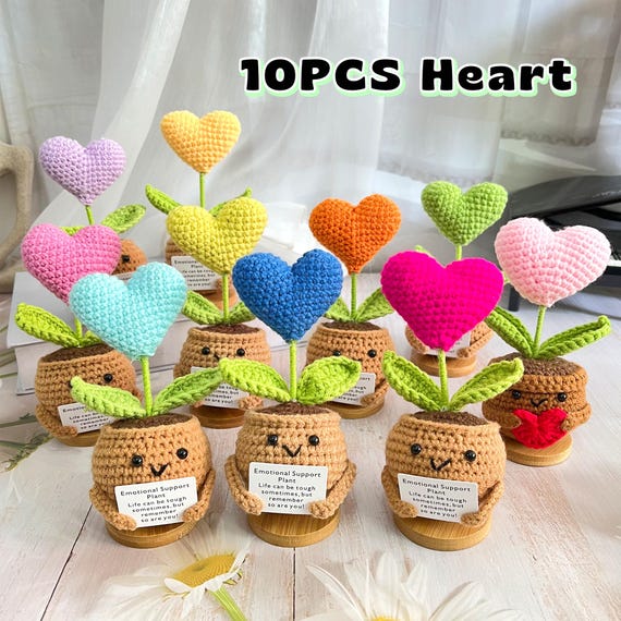 ハンドメイド あみぐるみ ハートの鉢植えのオーダーページ 【公式通販】
