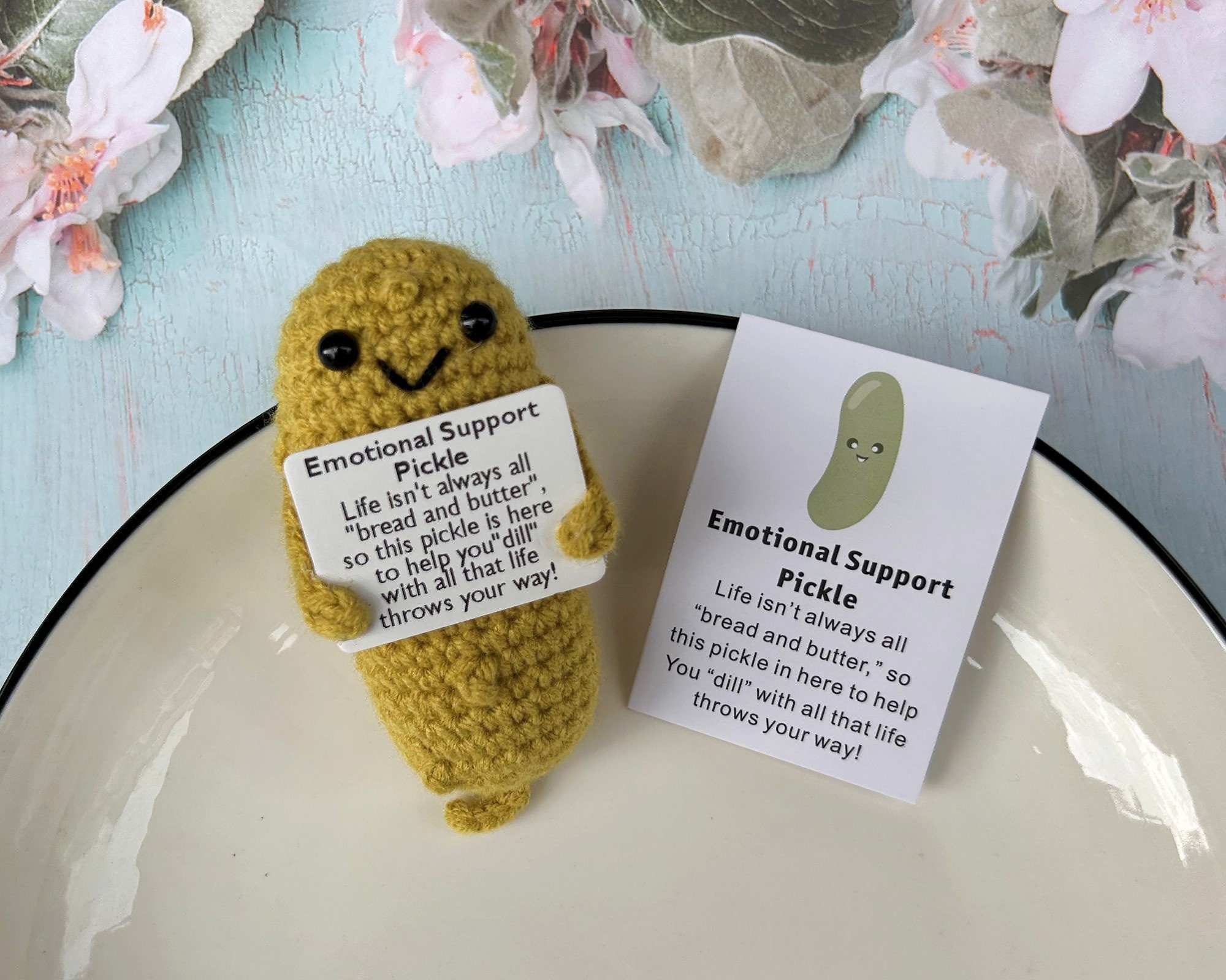 Handmade Emotional Support Pickle – Weekly Deal Hub