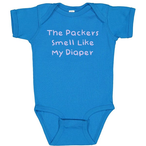 Purdue Fan Baby Bodysuit - "TheHoosiers Smell Like My Diaper" Funny Outfit
