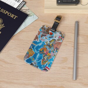 Around the world Luggage Tag image 5