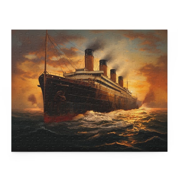 Titanic 1912 Jigsaw Puzzle – Historical Gift-ready Puzzle - Etsy