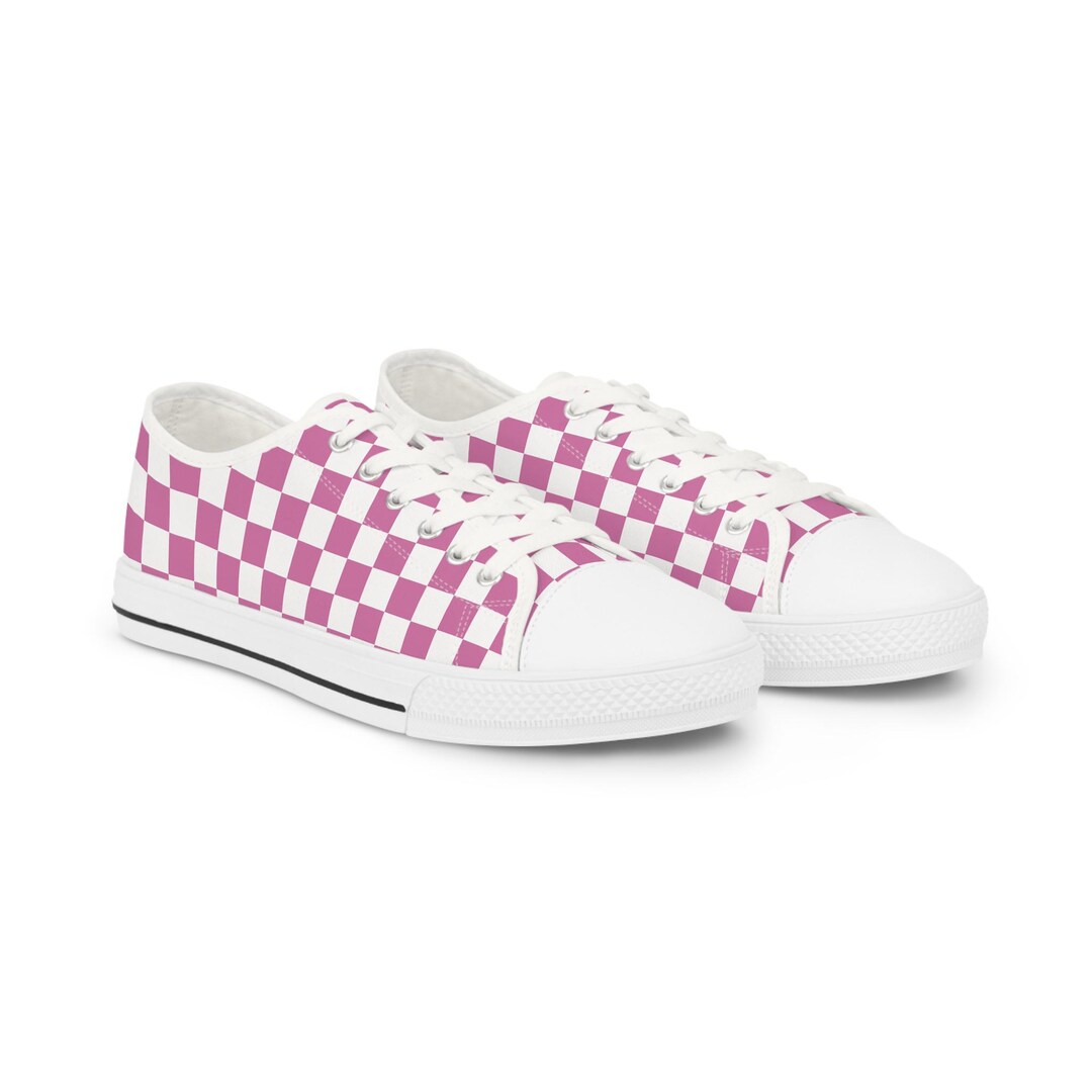 Racing Checkered Low Top Shoes N86W main image 0