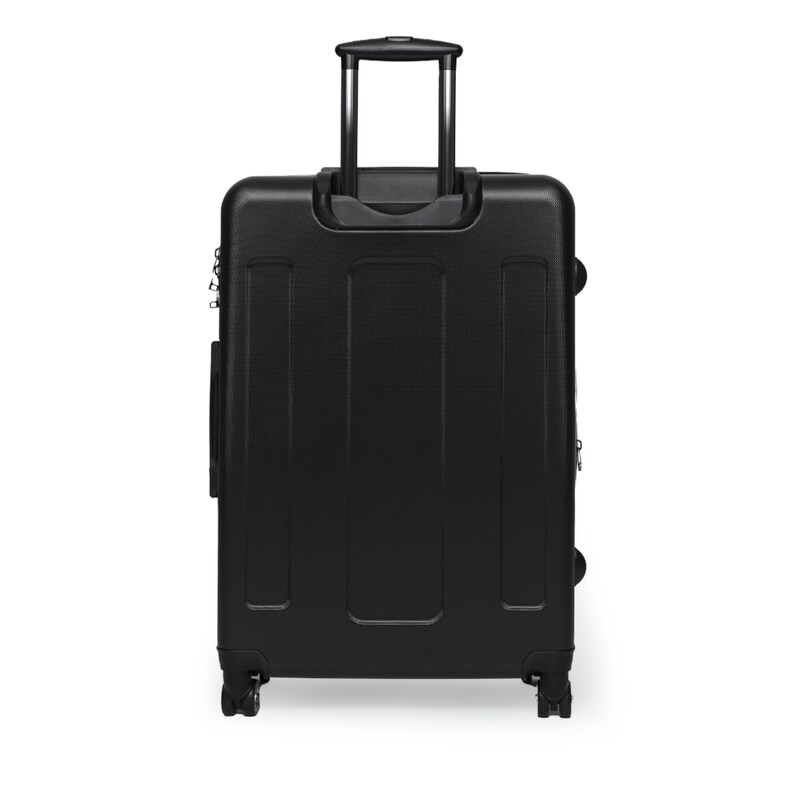 Stylish Cat Suitcase | Polycarbonate Shell, Swivel Wheels image 5