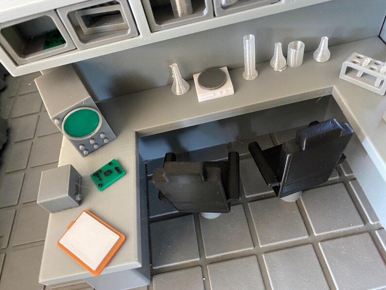 1:18 Scale Science Lab STL Files - ARAH '83 HQ Conversion (digital ...