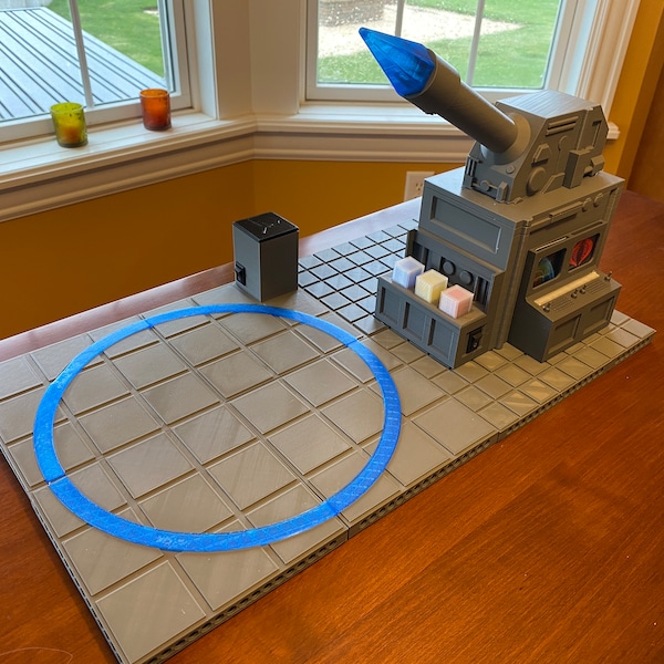 1:18 Scale GI JOE MASS Device stl Files