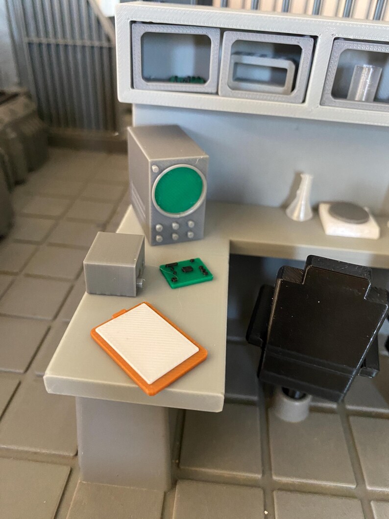 1:18 Scale Science Lab STL Files - ARAH '83 HQ Conversion (digital ...