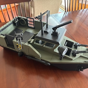 1:12 scale Patrol Boat for GI Joe action figures STL files