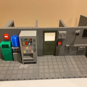 1:12 Scale Internal Hallway for expanding Joe Base.  STL Files