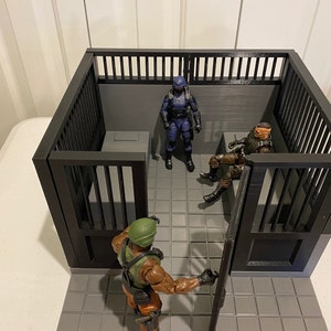 1:12 Scale GI Joe  &#39;83 HQ Brig Playset STL Files