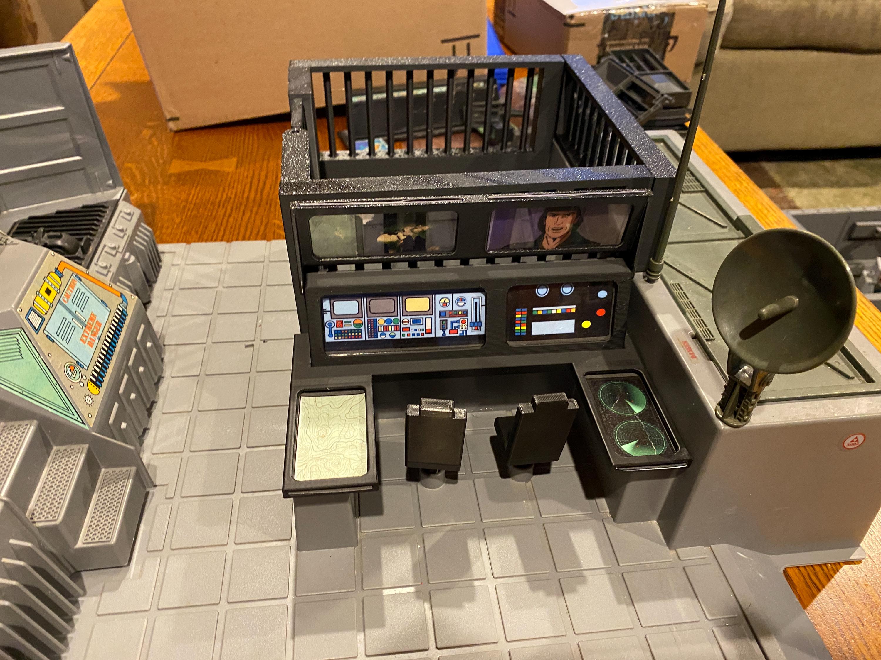 1:18 Scale Replacement Computers for Original '83 HQ STL Files - Etsy
