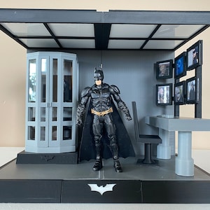 1:12 Scale Dark Knight Bat Cave Diorama STL files