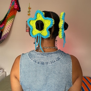 Flower Power Hair Accessories LARGE (Set of 2)