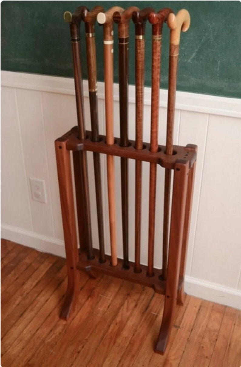 Walking Cane Stand Stick Rack Stand/ Walking Cane Stand/ Walking Stick ...