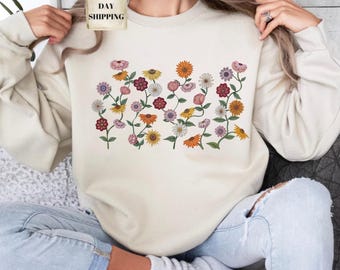 Piano Flowers Comfort Colors T-Shirt | Surprise Songs Graphic (Digital Download)