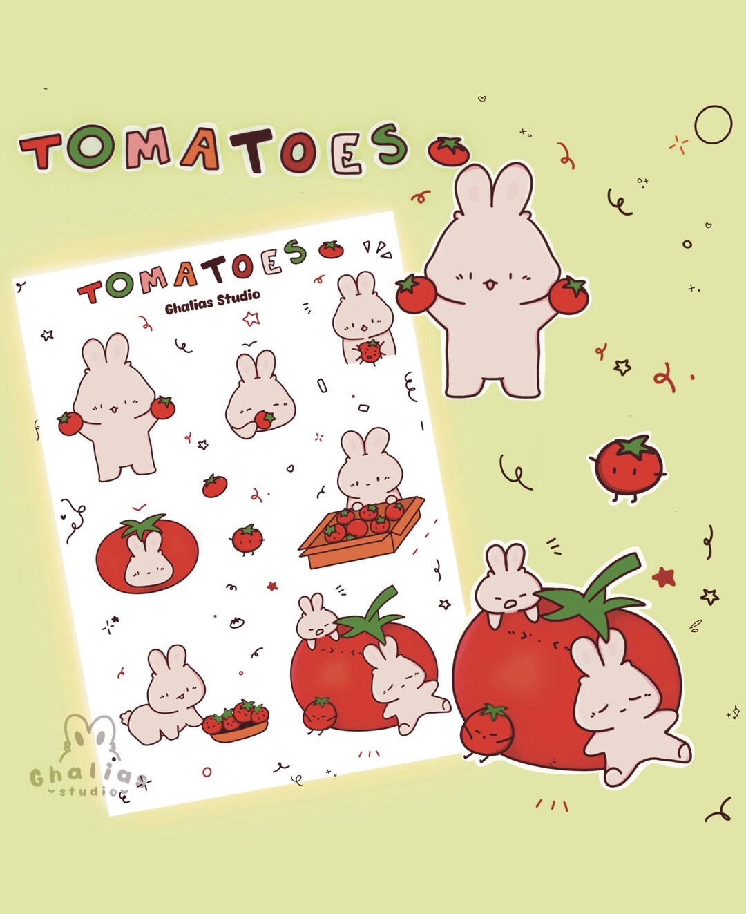 Sticker Toomatoes