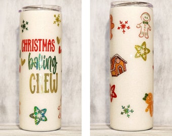 Christmas Gingerbread Baking Crew Tumbler