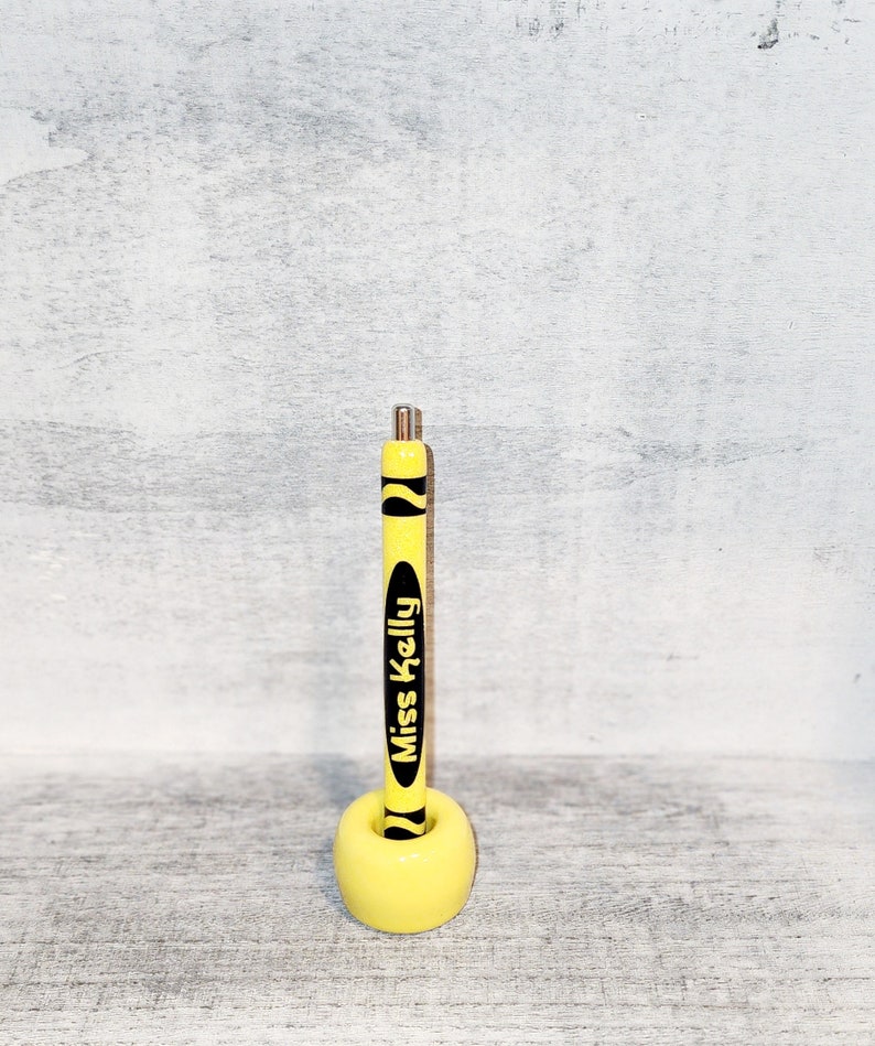 Crayon Design Pen Yellow