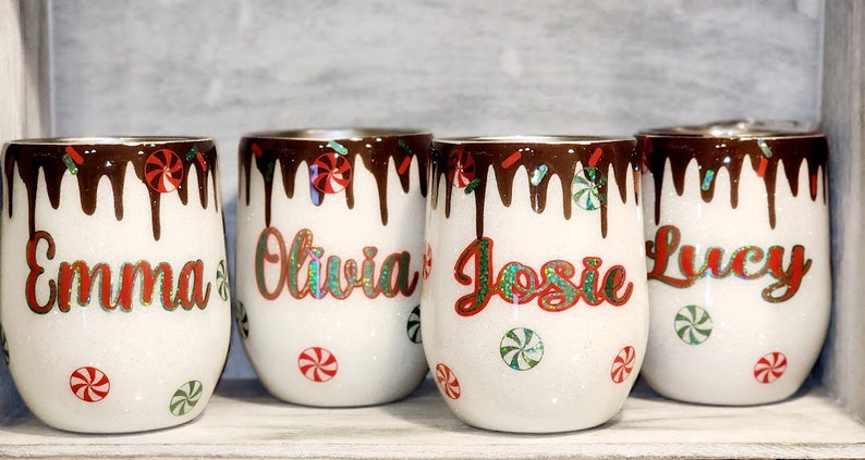 North Pole Hot Chocolate Christmas Tumbler image 4