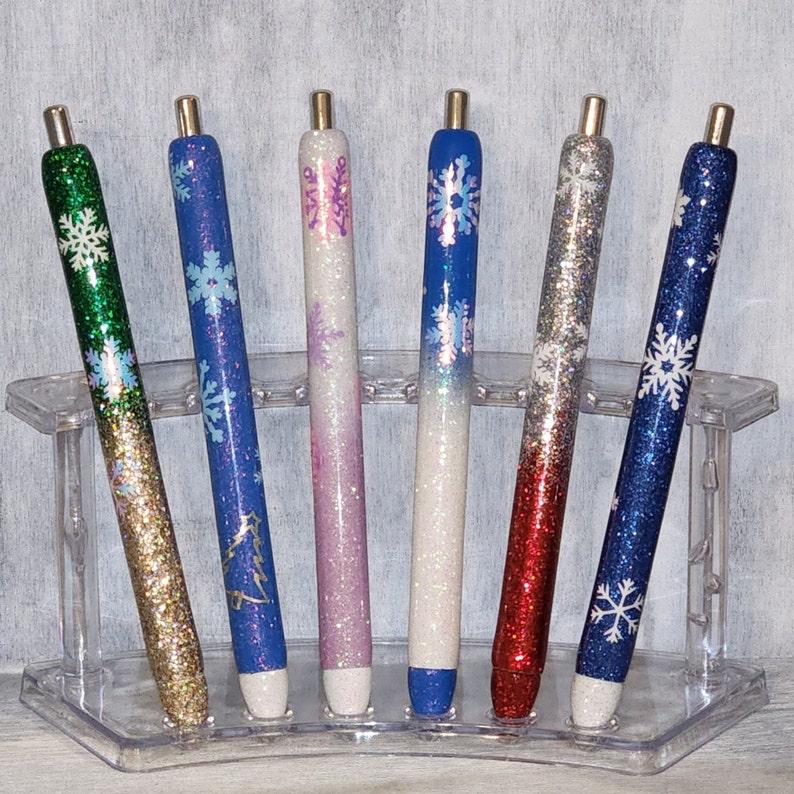 Snowflakes Christmas Pens image 1