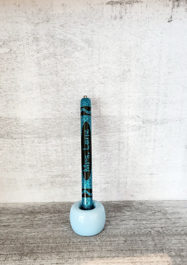 Crayon Design Pen Blue