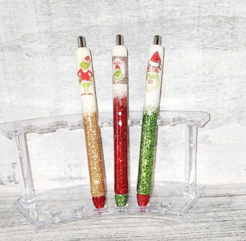 The Grinch Christmas Pens image 1