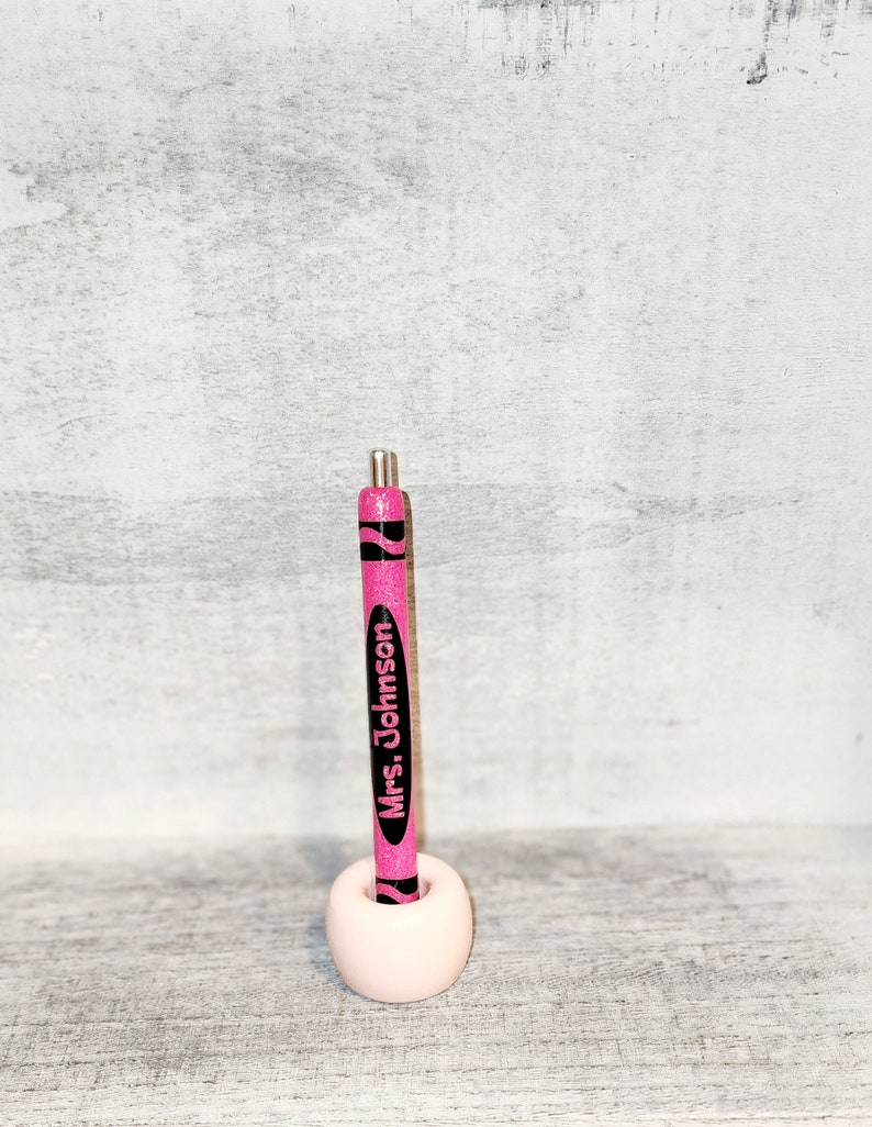 Crayon Design Pen Pink