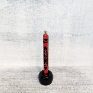 Crayon Design Pen Red