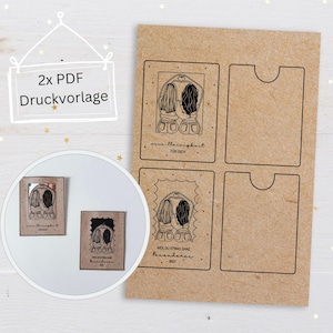 Druckvorlage Geld- und Gutscheinhalter beste Freundin, Herzhand, Paar, Geschenkidee beste Freunde, Geschenkidee Valentinstag, PDF Download