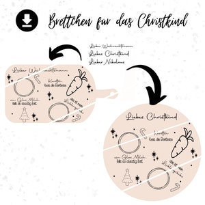 Planches de fichiers découpées au laser SVG pour le Père Noël, le Père Noël, l’Enfant du Christ, la planche du Père Noël, la planche du Père Noël, les biscuits, les rennes