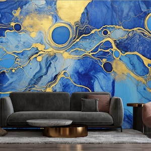 Elegant Marble Texture Wallpaper, Luxury Self-Stick Wall Decor, Peel and Stick Art for Living Room, Bedroom, Office, Nonwoven Wallpaper