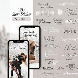 Instagram ストーリー ステッカー 冬 | 雪 | 寒い季節 | クリスマス マーケット | カリグラフィー | ストーリー ステッカー 言葉 | ストーリー ステッカー 霜 毎日