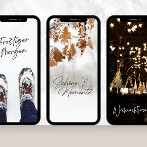 Instagram Story Sticker Winter Schnee Advent Weihnachtsmarkt Kalligraphie Storysticker Words Storysticker Winter Frost Alltag Bild 3