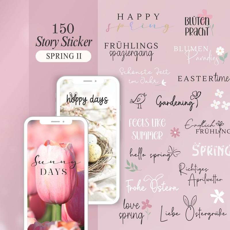 Spring April Word Graphics April Word Art - Etsy
