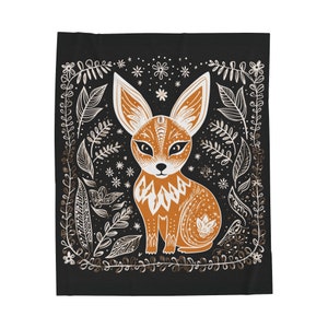 Fennec fox blanket hotsell