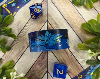 Stary's Sleepy Washi Tape: Silvery Holo, 15mm x 10m