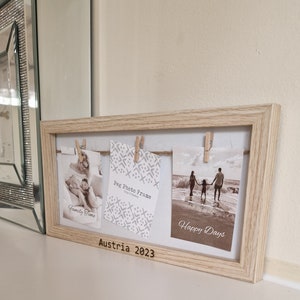 Photo or Message Driftwood Board / Polaroid Display / Photo Holder