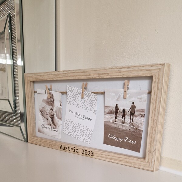 Photo Peg Frames Etsy UK