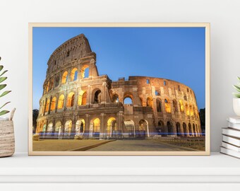 Rome, Colosseum, Italy, Digital Download, Printable wall art, Home Decor, Photography of Italy, digital print