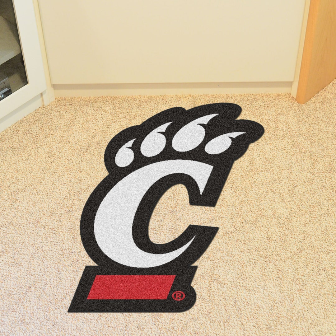 Cincinnati Bearcats Mascot Rug 30x40 Etsy