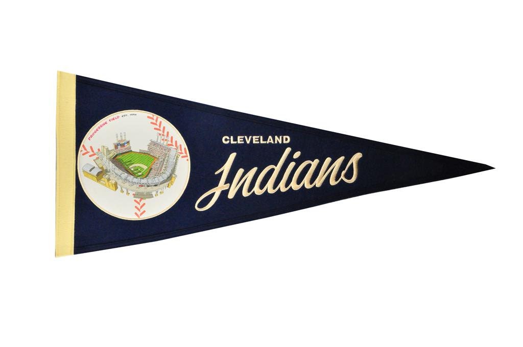 Vintage Cleveland Indians Pennant