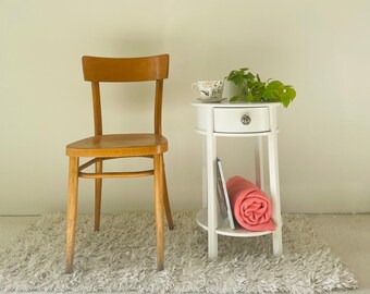 Midcentury Beechwood Ton Chair 60ies Czechoslovakia Vintage