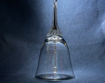 Crystal Glass Bell Bohemia With Amazing Sound